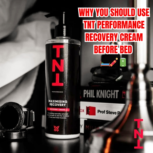 Why you should use TNT Performance Recovery Cream before bed 🛏️🧨🔋